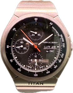 IWC Porsche Design Titan Chronograph Ref. 3700, first titanium chronograph