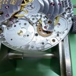 Detail van het automatische Zenith-uurwerk